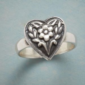 ISO- Sundance folkloric heart ring size 7.